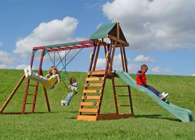Adventure Playsets Wooden Swing Sets